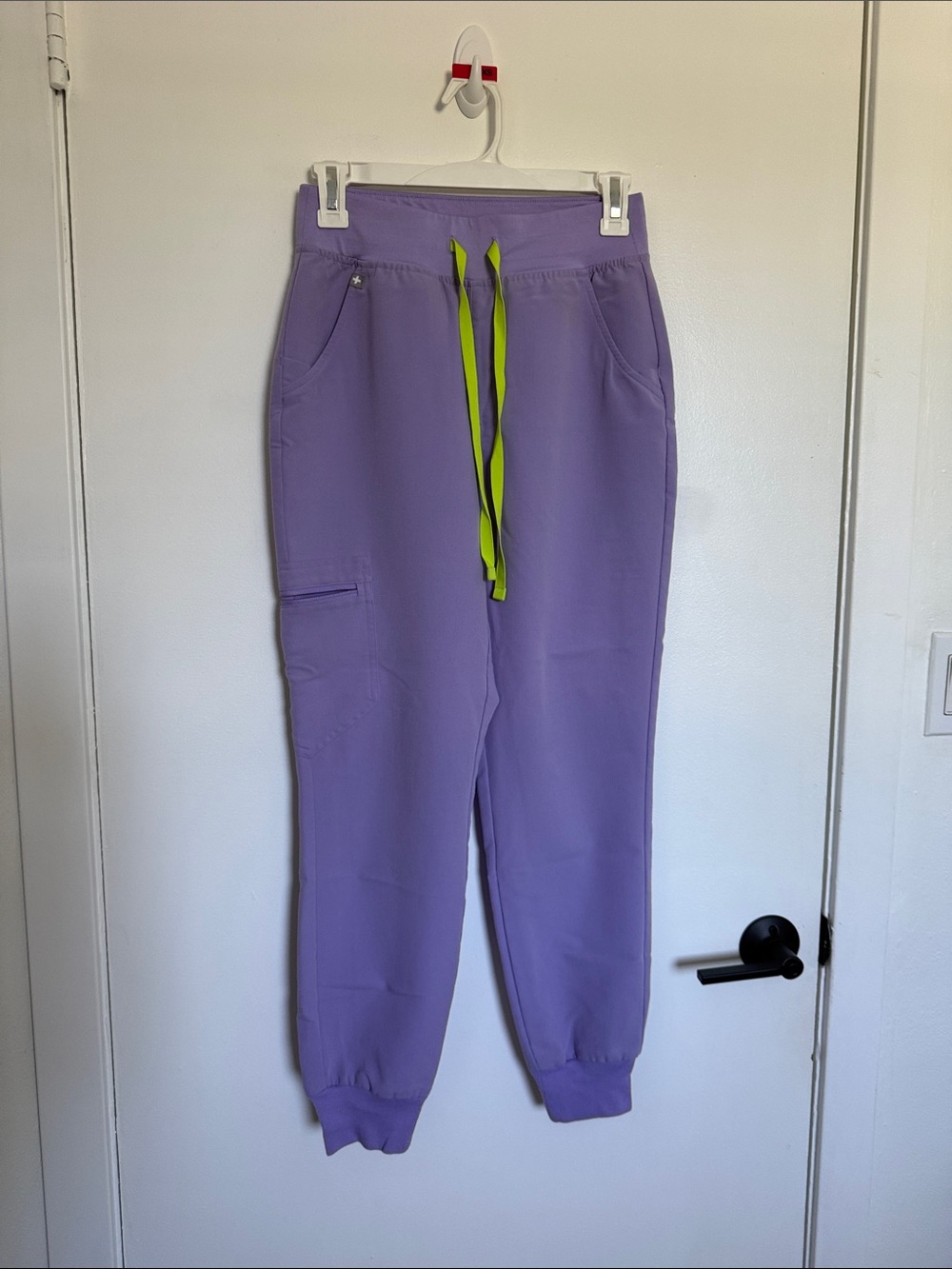 Figs Lavender High Waisted Zamora Jogger